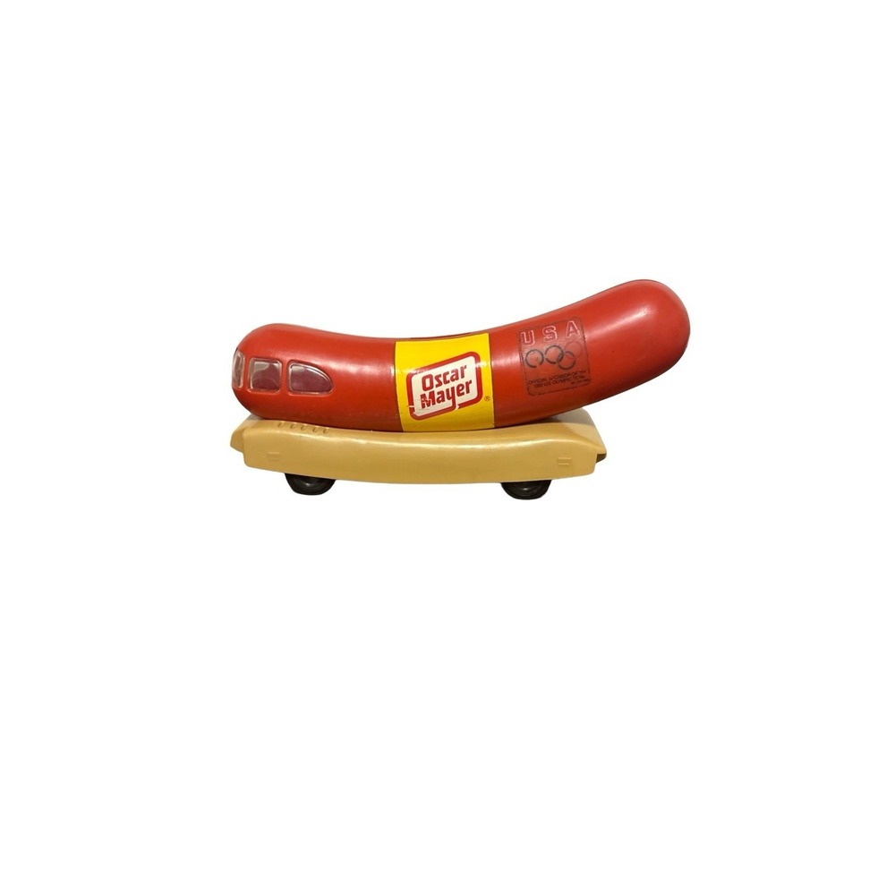 Vintage Oscar Mayer Weiner -Mobile Advertising Coin Piggy Bank 10"